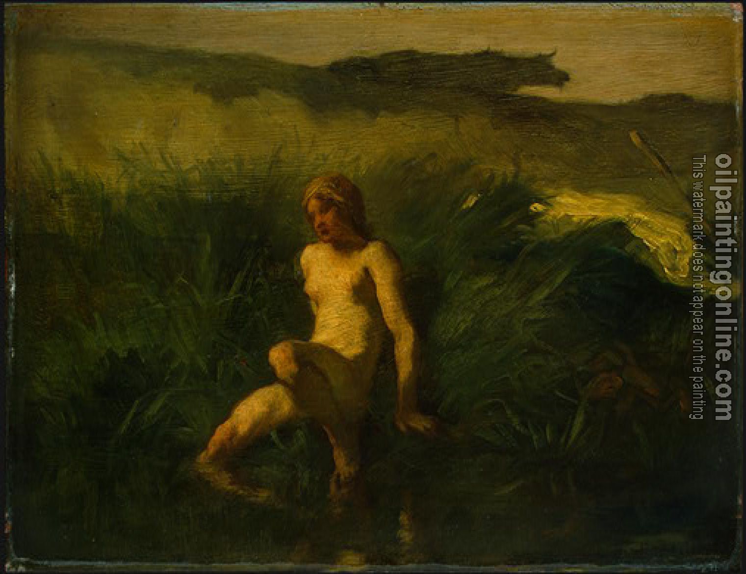 Jean-Francois Millet - The Bather